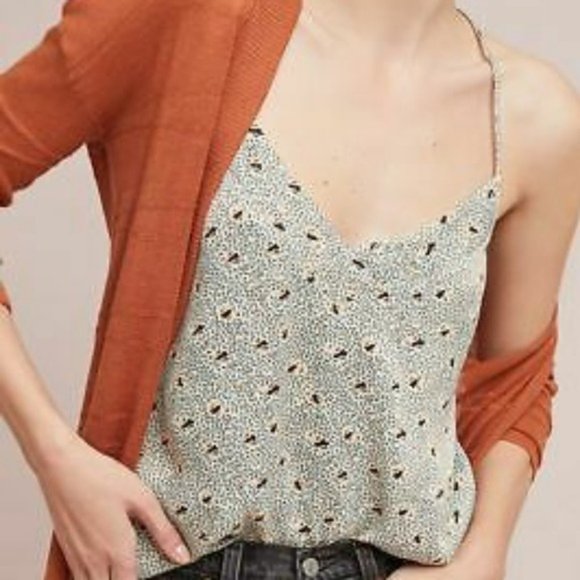 Anthropologie Tops - Floreat abstract floral strappy camisole blouse